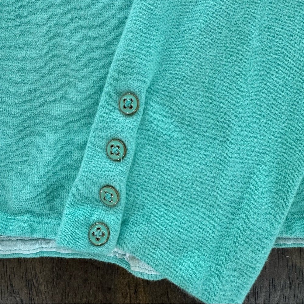 J McLaughlin Turquoise Top - Picture 2 of 9